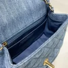 41f8af0b-8b27de4dfbab.webp Chanel Mini Denim Rectangular Crush Ghw 17Cm/6.7in, Designer Handbags, Women’s Purse, luxury bags, Chanel bags