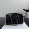 4375c94e-df37c6738bf2.webp Chanel Spring Summer 2025 Pre-collection Clutch With Chain Lambskin Black 18.5cm/ 7.3inches, Designer Handbags, Women’s Purse, luxury bags, Chanel bags