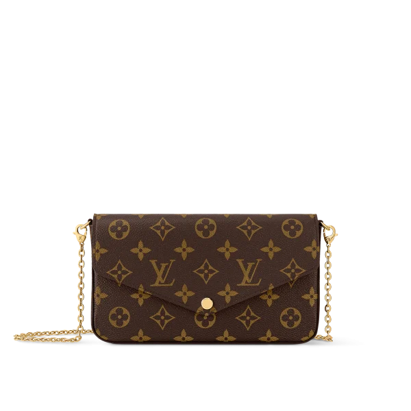 43ACA0C4-2FAA-6ED5-98E5-A29146A3747E-eb65d9049bfe.webp Louis Vuitton Flicie Pochette Lv Monogram Chain Bag Monogram 61276 21cm/8.3in, Designer Handbags, Womens Purse, luxury bags
