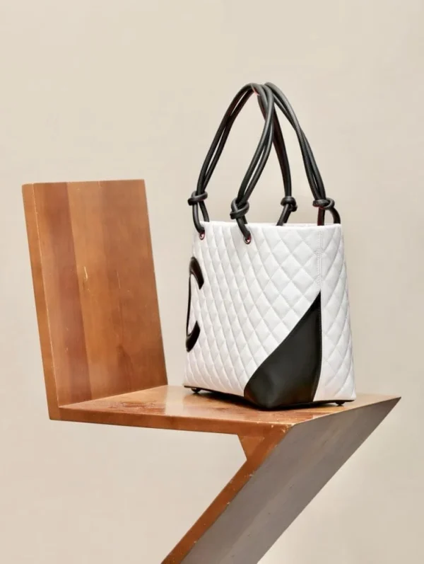 43a126f3-32f8a39dd29f.webp Chanel White Cambon Tote Bag White 30cm, Designer Handbags, Women’s Purse, luxury bags, Chanel bags