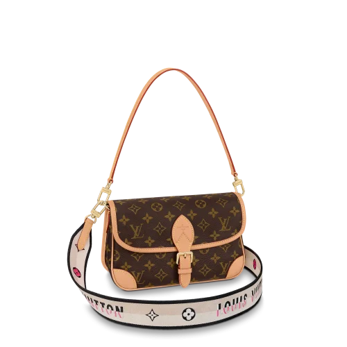 44-0d7a4795baa2.webp Louis Vuitton Diane Black 24cm/9.4in, Designer Handbags, Womens Purse, luxury bags