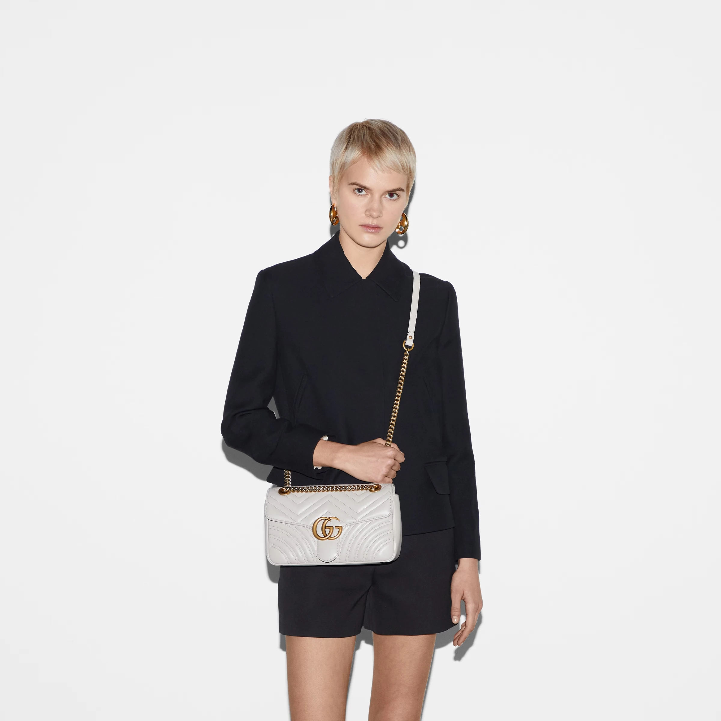 GG Marmont Small Shoulder Bag - view 2