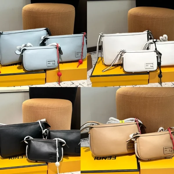 484-5-f17bcdf022e8.webp Fendi Simply Fendi Mini Bag Light Blue 23Cm