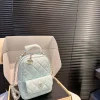 489-3-35a609971a12.webp Chanel Classic Mini Backpack Light Gray 12Cm/4.7in Ap3753 B10583 Naauh, Designer Handbags, Women’s Purse, luxury bags, Chanel bags