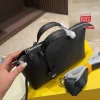 494-3-5c755ab73265.webp Fendi By The Way Medium Leather Boston Bag Black 20Cm