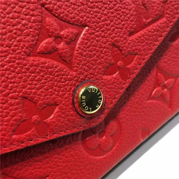 Louis Vuitton F Licie Pochette Scarlet Red 21cm/8.3in, Designer Handbags, Womens Purse, luxury bags