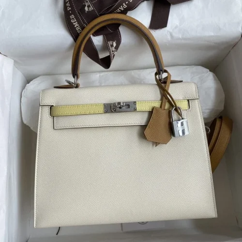4c-e1f23d934243.webp Hermes Kelly 25 Bag In Off White Epsom Leather For Women 25cm/10in