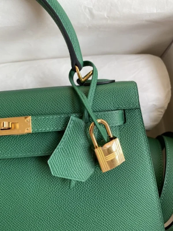 4ceb666f-0098cd4cfb4d.webp Hermes Kelly 25 Bag In Emerald Green Epsom Leather For Women 25cm/10in