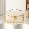 Louis Vuitton Pochette Mtis East West Monogram Empreinte Leather – Women – Handbags Cream, Designer Handbags, Womens Purse, luxury bags