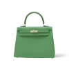 Hermes Kelly 28 Bag In Emerald Green Leather For Women 28cm/11in