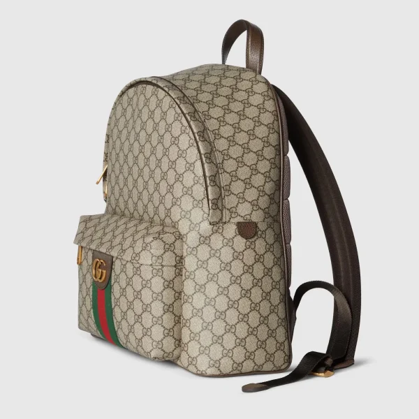 5-1-ee14437f317d.webp Gucci Ophidia Medium Backpack 834466 Beige And Dark Brown 36.5cm/14.4in