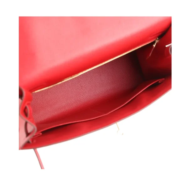 5-14-e7ba6a956879.webp Hermes Kelly 25 Bag In Golden Casaque Red Epsom Leather For Women 25cm/10in
