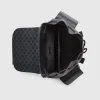 5-2-84ebcb61d620.webp Gucci GG Black Large Backpack 792080 Black GG Supreme 35cm/13.8in