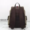 5-4-17617a2c47ac.webp Gucci Ophidia Large Backpack 839110 Beige And Dark Brown 35cm/13.8in