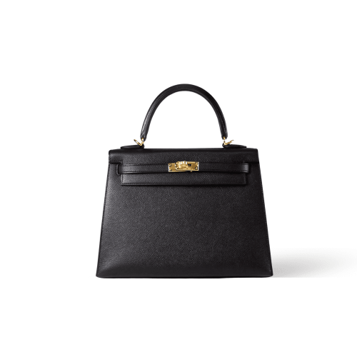 5-5-1-9232670df259.webp Hermes Kelly 25 Bag In Golden Black Epsom Leather For Women 25cm/10in