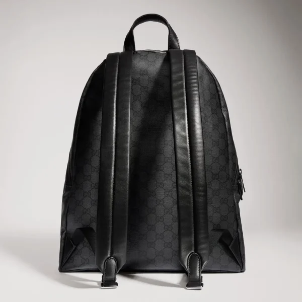 5-5-23703a19e440.webp Gucci Essence Classic Medium Backpack A0020S Black GG 34cm/13.4in