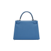 5-8-1-da765257c2da.webp Hermes Kelly 25 Bag In French Blue Epsom Leather For Women 25cm/10in