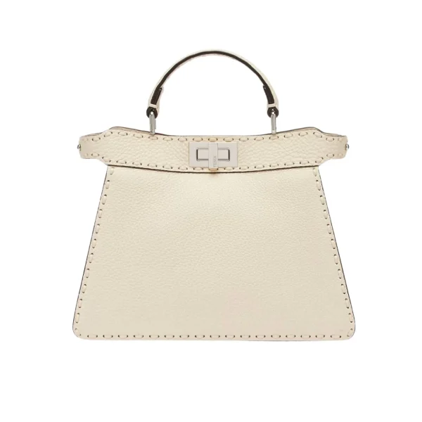 51-8-2c8916ace4c6.webp Fendi Peekaboo Iseeu Petite Selleria Bag Beige 27Cm