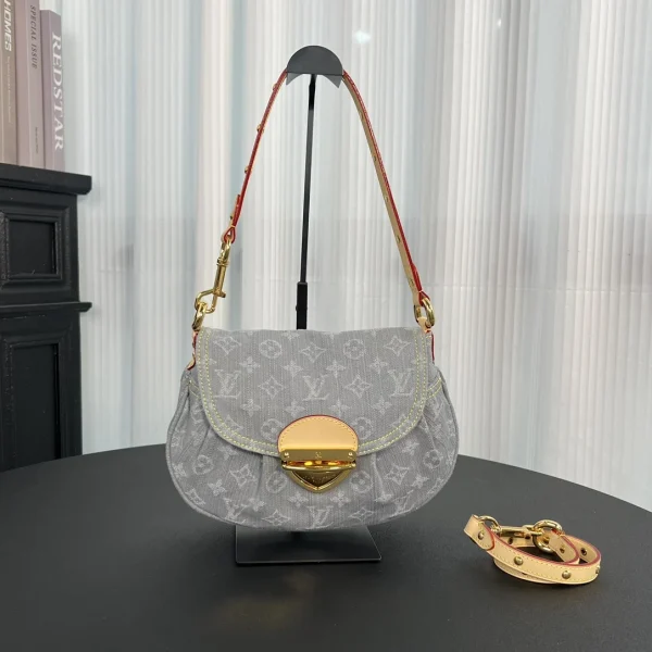 5224fe25-239ae72b181f.webp Louis Vuitton Monogram Denim Sunset Shoulder Bag 27cm/ 10.6in, Designer Handbags, Womens Purse, luxury bags