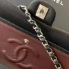 52a10ebe-6a749b6d834f.webp Chanel Classic Flap Bag 25 cm Black – Silver Tone Hardware A01112, Designer Handbags, Women’s Purse, luxury bags, Chanel bags