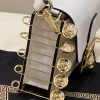 Fendace Baguette Brooch White 28cm/ 11.02in