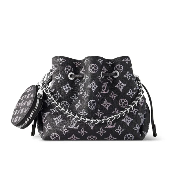 56-bd3af72528de.webp Louis Vuitton Bella Black /Amp Pink 22Cm, Designer Handbags, Womens Purse, luxury bags