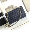 5a22acbe-1-804977e1842c.webp Chanel Classic Flap Bag 25 cm Navy Blue Gold-Tone Hardware A01112, Designer Handbag, Women’s Purse, Designer Handbags, Women’s Purse, luxury bags, Chanel bags