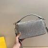 6-1-e1f20eaa4d01.webp Fendi Baguette Silver Crystal Trim 25Cm