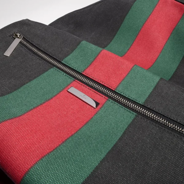 6-3-47d6e358d18e.webp Gucci Positano Large Backpack 875226 Black Canvas 34cm/13.4in