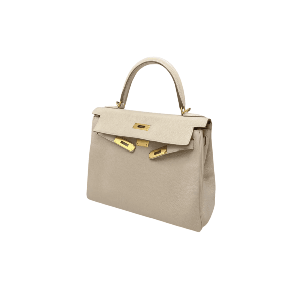 6-4-1-1a9b7c6f3ca6.webp Hermes Kelly 25 Bag In Beige De Weimar Epsom Leather For Women 25cm/10in