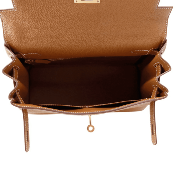 6-6-faad5b8577df.webp Hermes Kelly 28 Bag In Gold Togo Leather For Women 28cm/11in