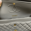 6-cb4357067850.webp Chanel Classic Flap Bag 25 cm Grey- Gold Tone Hardware A01112, Designer Handbags, Women’s Purse, luxury bags, Chanel bags