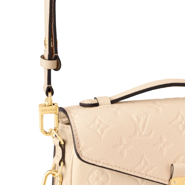 Louis Vuitton Pochette Mtis East West Monogram Empreinte Leather – Women – Handbags Cream, Designer Handbags, Womens Purse, luxury bags