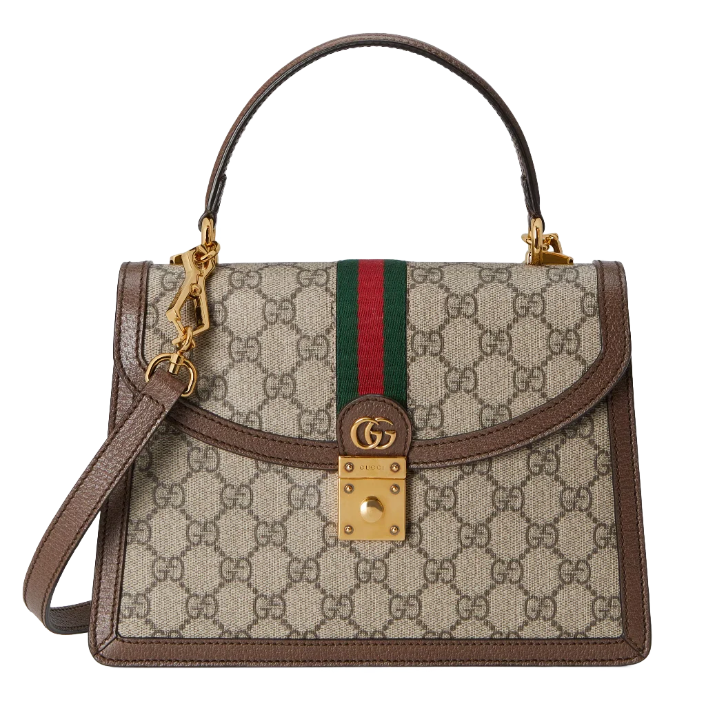 Ophidia GG Small Top Handle Bag - view 1