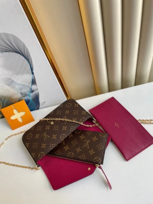 68ef8e058600dc0070188125182d4b5d-93a0cfd90b0f.webp Louis Vuitton Flicie Pochette Lv Monogram Chain Bag Monogram 61276 21cm/8.3in, Designer Handbags, Womens Purse, luxury bags