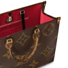Louis Vuitton Onthego Gm Monogram Giant Canvas, Brown Monogram M45320 41cm, Designer Handbags, Womens Purse, luxury bags