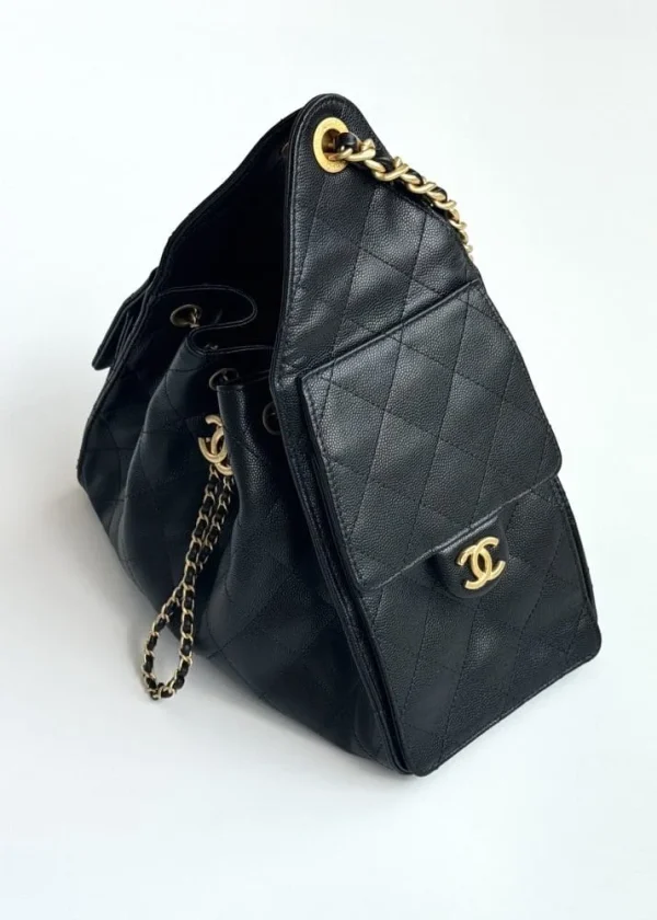 6a09db11-86ca69299b31.webp Chanel crossbody bag 25 Small Handbag Grained Calfskin & Gold-Tone Metal Black 30cm/11.8in, Designer Handbags, Women’s Purse, luxury bags, Chanel bags