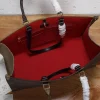 Louis Vuitton Onthego Gm Monogram Giant Canvas, Brown Monogram M45320 41cm, Designer Handbags, Womens Purse, luxury bags