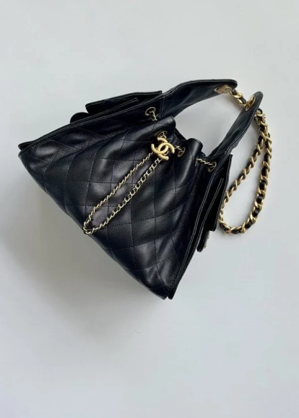 6bd883b5-a4ea94525831.webp Chanel crossbody bag 25 Small Handbag Grained Calfskin & Gold-Tone Metal Black 30cm/11.8in, Designer Handbags, Women’s Purse, luxury bags, Chanel bags