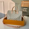 Louis Vuitton Speedy Bandoulire 30 Damier Azur 30cm N41370, Designer Handbags, Womens Purse, luxury bags