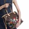 Louis Vuitton LV x TM Neverfull MM Monogram Coated Canvas 31cm M13271, Designer Handbags, Womens Purse, luxury bags