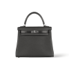 7-2-1-2076faf09135.webp Hermes Kelly 28 Bag In Togo Black Leather For Women 28cm/11in