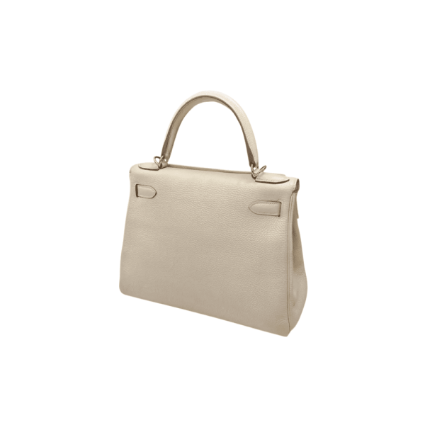 7-3-1-6d84b98225ac.webp Hermes Kelly 25 Bag In Beige De Weimar Epsom Leather For Women 25cm/10in