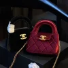 73-2-0f478ce51760.webp Chanel Velvet Nano Kelly Re Edition Black 13Cm/5.1in, Designer Handbags, Women’s Purse, luxury bags, Chanel bags