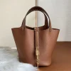 Hermes Picotin Lock 18Cm Brown