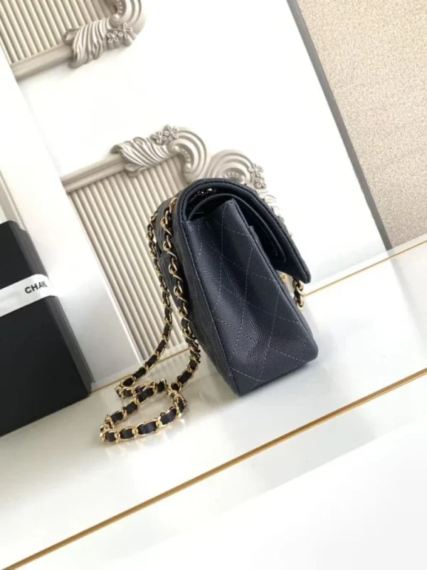 74455f1a-1-4c113ccbdb52.webp Chanel Classic Flap Bag 25 cm Navy Blue Gold-Tone Hardware A01112, Designer Handbag, Women’s Purse, Designer Handbags, Women’s Purse, luxury bags, Chanel bags