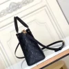74942114-77016d8d52f4.webp Louis Vuitton Onthego PM Monogram Empreinte Handbag Black 25cm M45653, Designer Handbags, Womens Purse, luxury bags