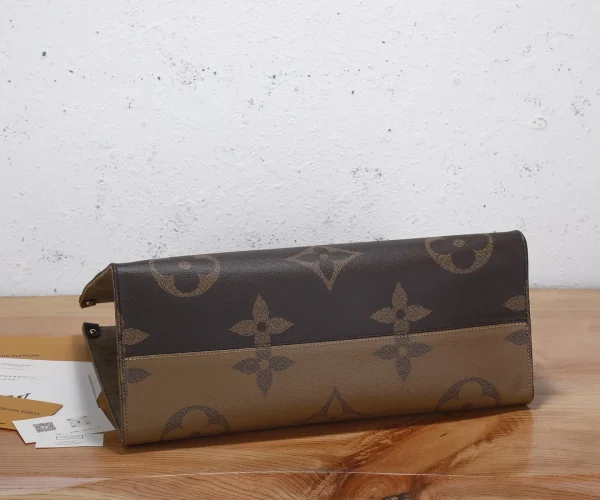Louis Vuitton Onthego Gm Monogram Giant Canvas, Brown Monogram M45320 41cm, Designer Handbags, Womens Purse, luxury bags