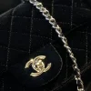 78-792c52f1a495.webp Chanel Velvet Pearl Crush Mini Flap Bag Black 20Cm/7.9in, Designer Handbags, Women’s Purse, luxury bags, Chanel bags