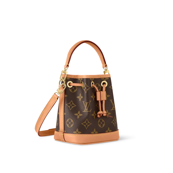Louis Vuitton Nano No Monogram Small Leather Goods Monogram 16cm M81266, Designer Handbags, Womens Purse, luxury bags